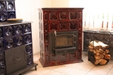 Krbová kachlová kamna s kanadskou vložkou Vista 11 kW