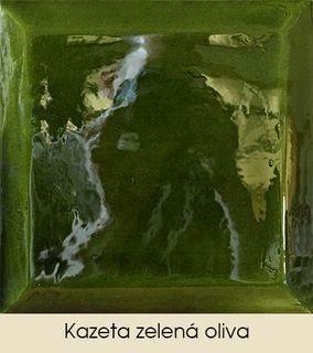 Kazeta zelená oliva